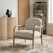 Helmsley Performance Fabric Upholstered Chair - Cream