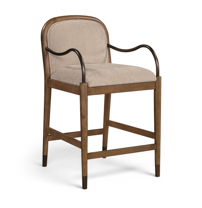 Cambria Fabric Upholstered Counter Stool