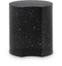 Dimple Terrazzo Pattern Iron End Table