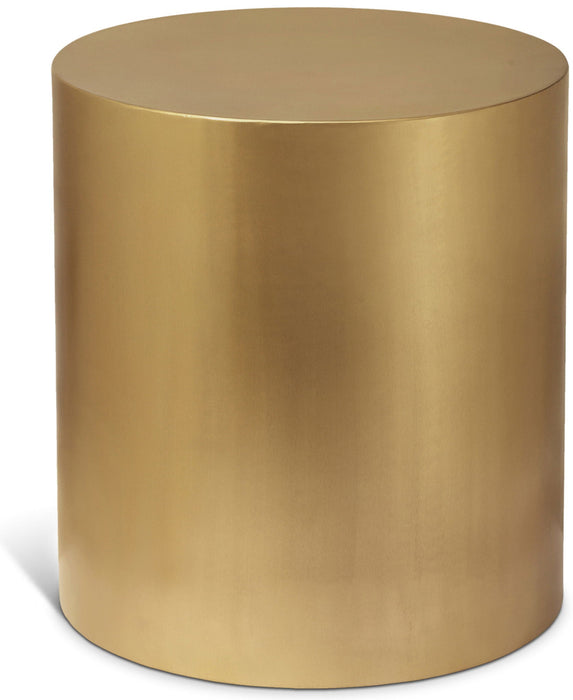 Cylinder Iron End / Side Table
