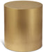 Cylinder Iron End / Side Table