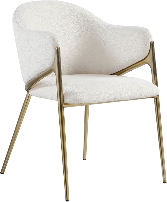 Nial Boucle Fabric Upholstered Dining Chair