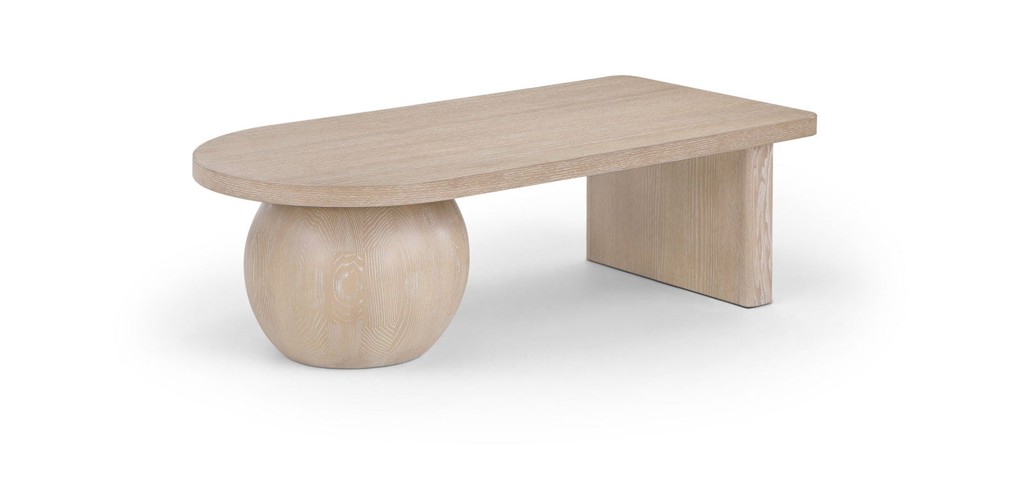 Solum Ash Wood And Oak Veneer Coffee Table