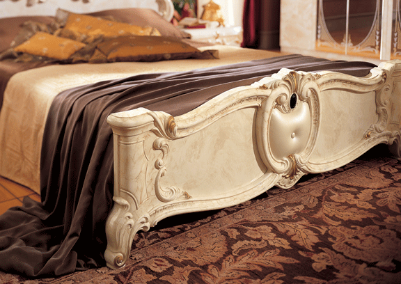 Barocco Bed Ivory, Camelgroup Italy