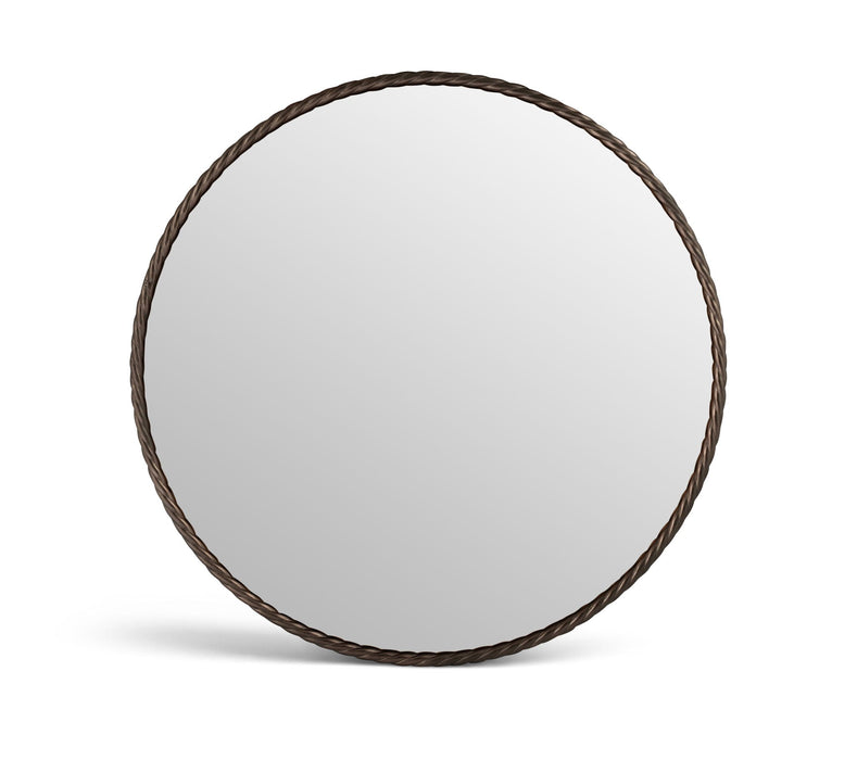 Braida 29.5" W X 29.5" H Iron Frame Mirror
