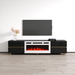 Bono 01 WH-EF Fireplace TV Stand