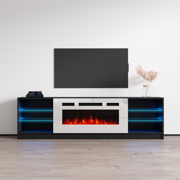 Boston WH01 Fireplace TV Stand