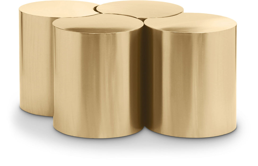 Dimple Iron Nesting 4pc. Modular Coffee Table
