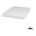 Forsythia 8" Green Tea Gel Memory Foam - White