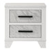 Darlene Nightstand - White