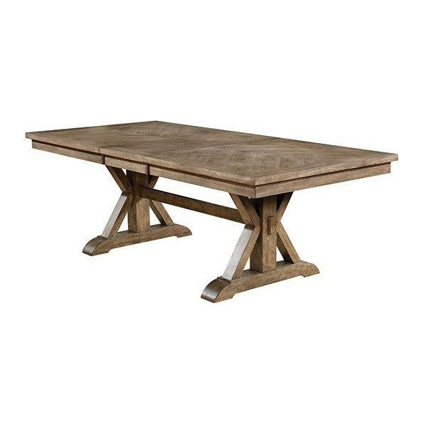 Julia Dining Table - Light Oak/Beige