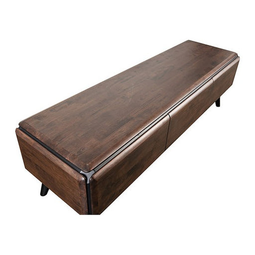 Dosal 70" TV Console - Rich Walnut