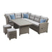 Malia Patio Dining Table - Gray