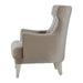 Gravita 3 Seat Sleeper - Deren Beige / Ivory Legs