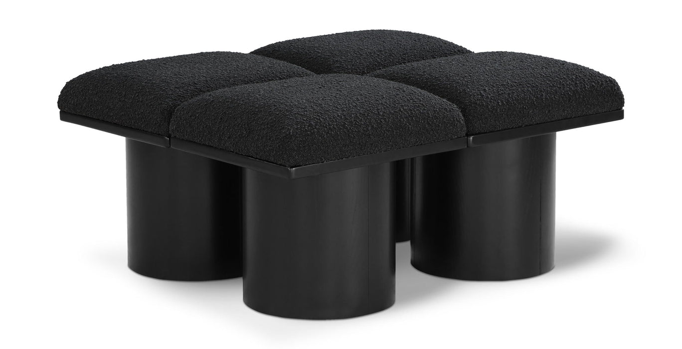 Pavilion Boucle Fabric Upholstered 4pc. Modular Bench