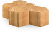 Eternal Oak Wood 5pc. Modular Coffee Table