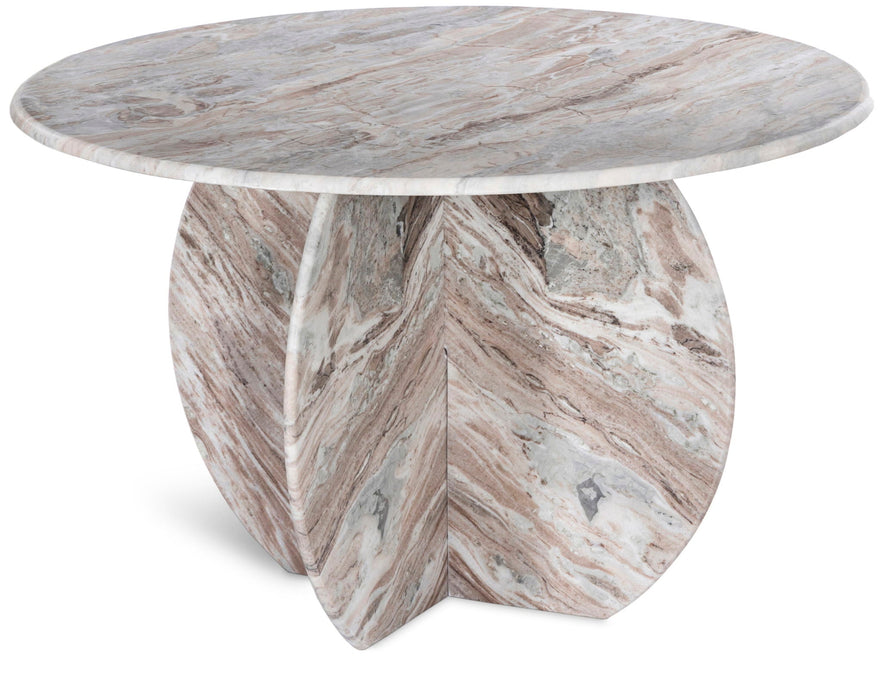 Formentera 48" Genuine Marble Dining Table