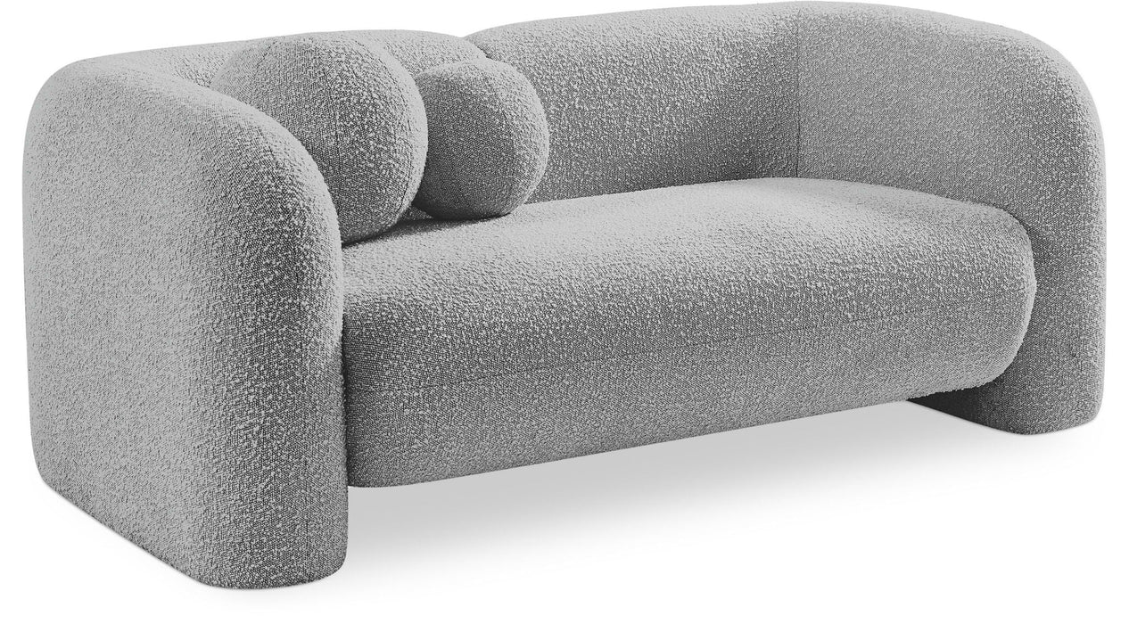 Loveseat tapizado de bouclé Emory de 66"