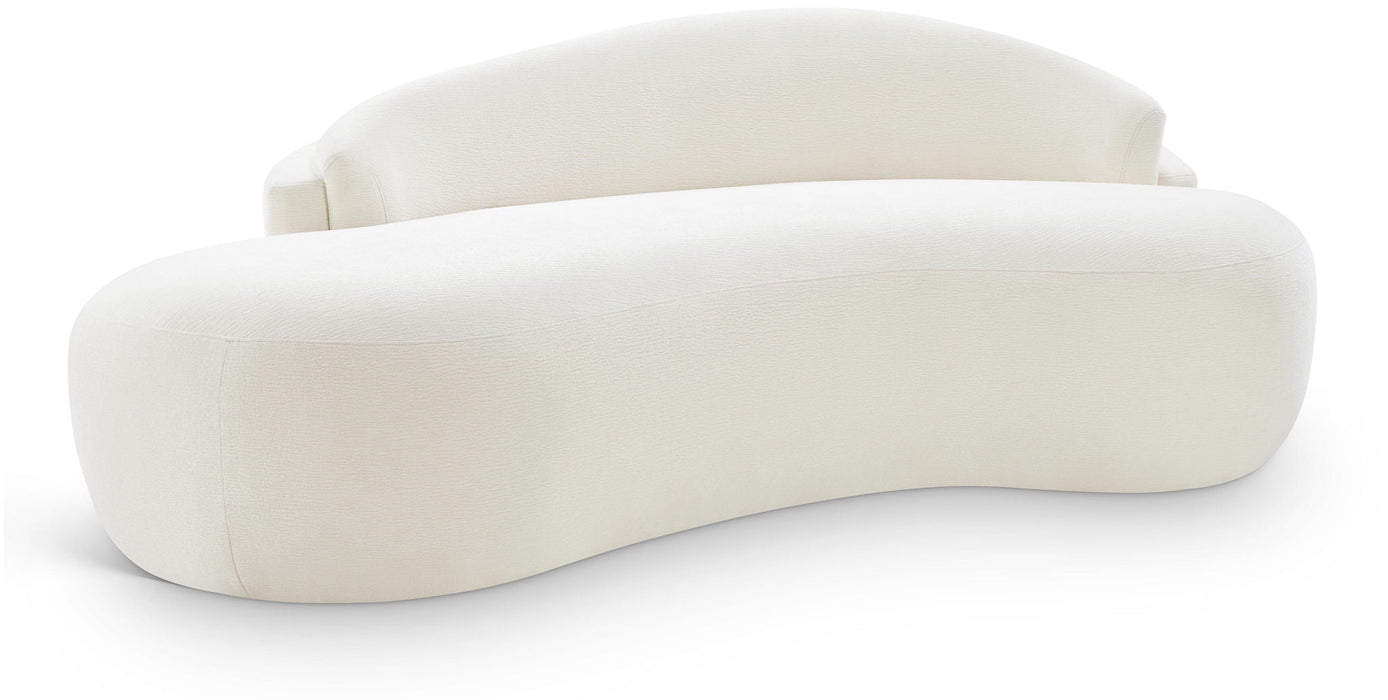 Caspian 79" Chenille Fabric Upholstered Loveseat
