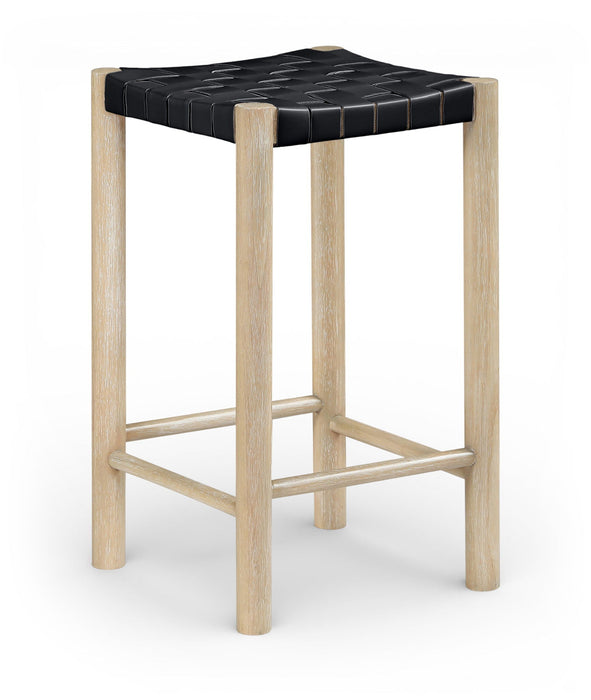 Entwine Vegan Leather Upholstered Counter Stool