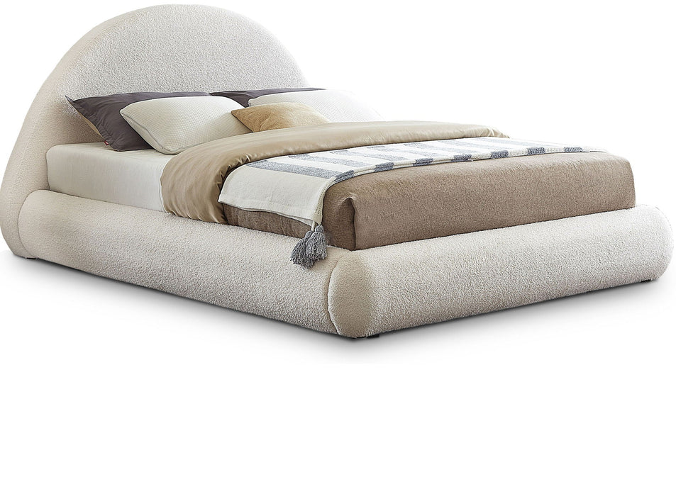 Rudy Teddy Fabric Upholstered Bed