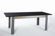 Carlino Expandable Dining Table - Prada Grey / Carrara Marble