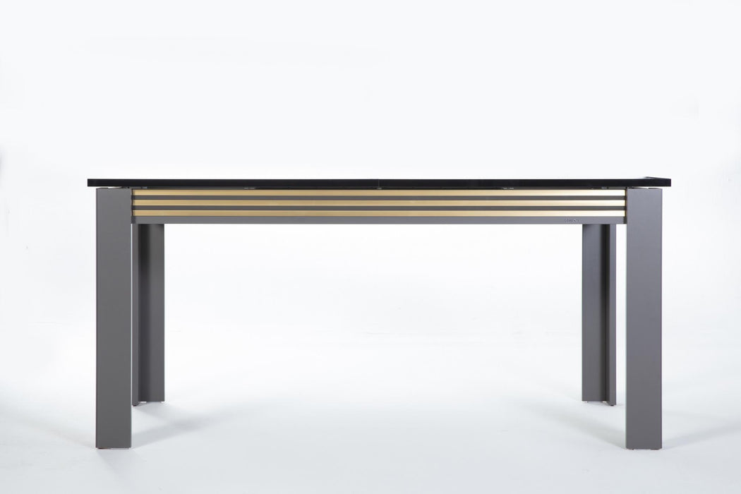 Carlino Expandable Dining Table - Prada Grey / Carrara Marble