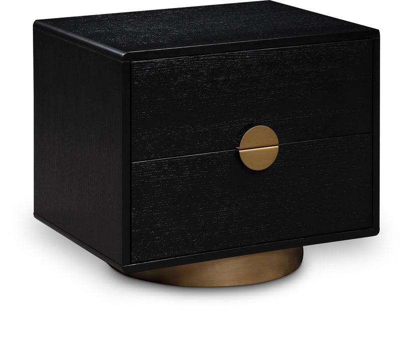 Wade 26" Oak Veneer Nightstand / Side Table