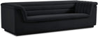 Cascade 94" Velvet Upholstered Fabric Upholstered Sofa