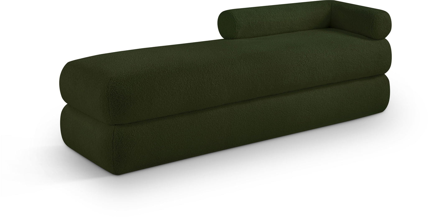 Kennedy Teddy Fabric Upholstered Bench