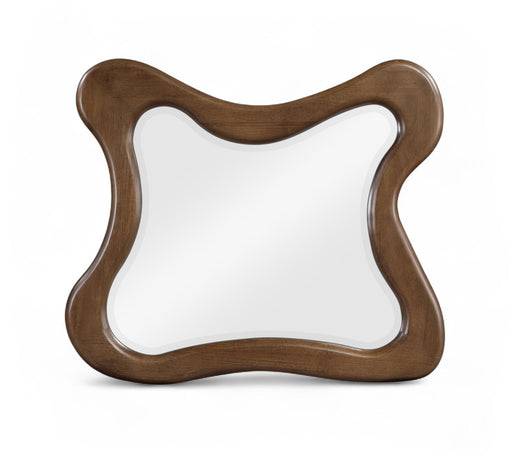 Verra 42" W X 36" H Solid Wood Frame Mirror