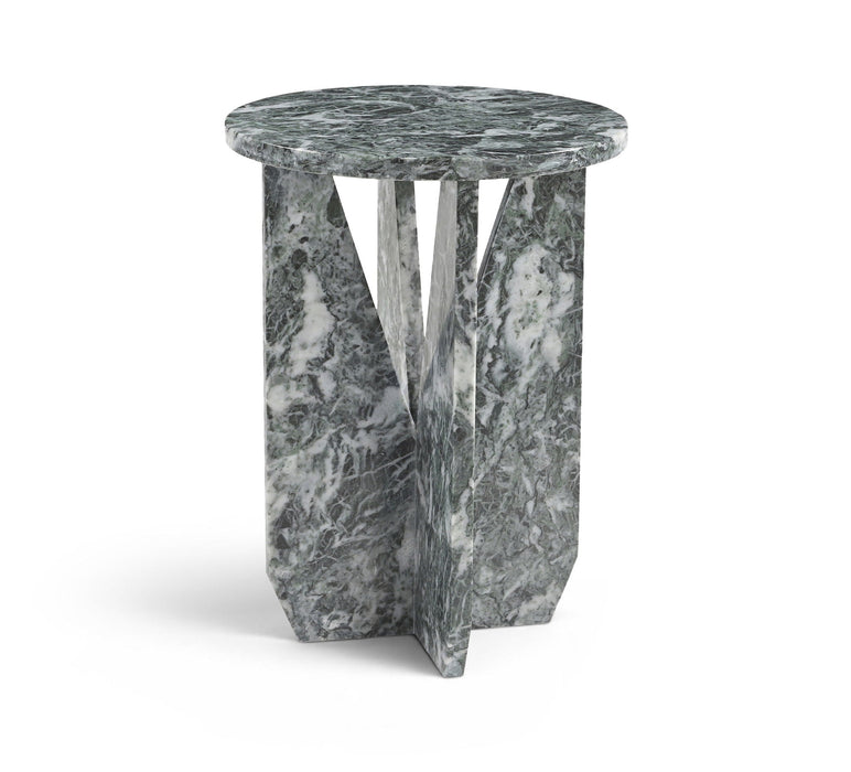Alba Genuine Marble End Table