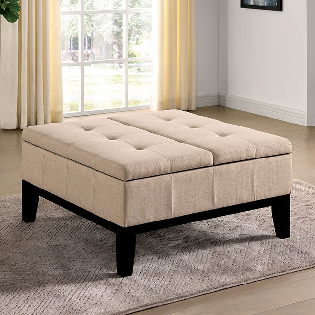 Fazio Ottoman - Beige