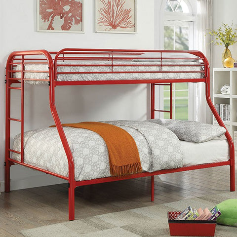 Opal Twin/Bunk Bed - Red