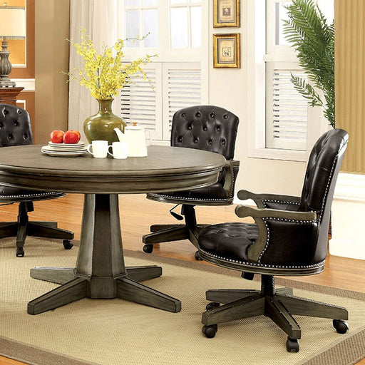 Yelena Game Table - Gray