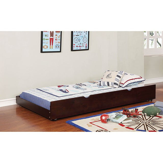 Omnus Large Trundle - Dark Walnut