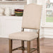 Julia Side Chair (Set of 2) - Light Oak/Beige