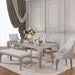 Diocles 7 Pc Dining Table Set - Silver/Gray
