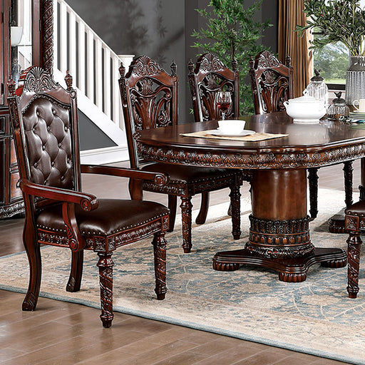 Canyonville 7 Pc Dining Table Set - Brown Cherry