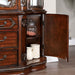 Normandy Hutch & Buffet - Brown Cherry