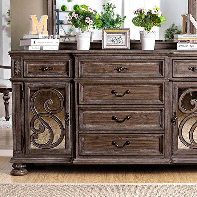 Arcadia Server - Rustic Natural Tone