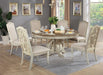 Arcadia Round Table - Antique White/Ivory