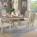 Arcadia 5 Pc Dining Table Set - Antique White/Ivory