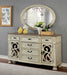 Arcadia Server - Antique White