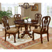 Elana 5 Pc Dining Table Set - Brown Cherry