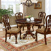 Elana 5 Pc Dining Table Set - Brown Cherry