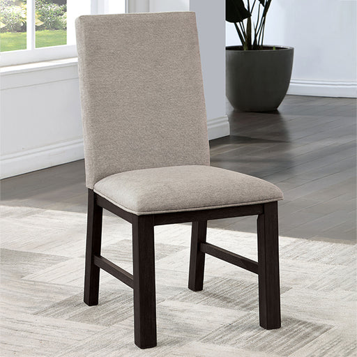 Umbria Side Chair - Antique Black/Gray