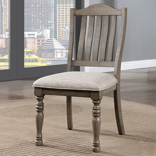 Newcastle Side Chair - Antique Gray/Gray
