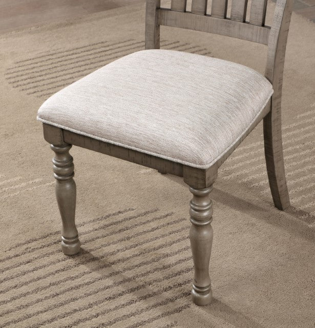Newcastle Side Chair - Antique Gray/Gray