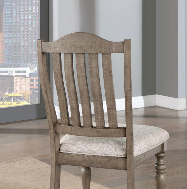 Newcastle Side Chair - Antique Gray/Gray